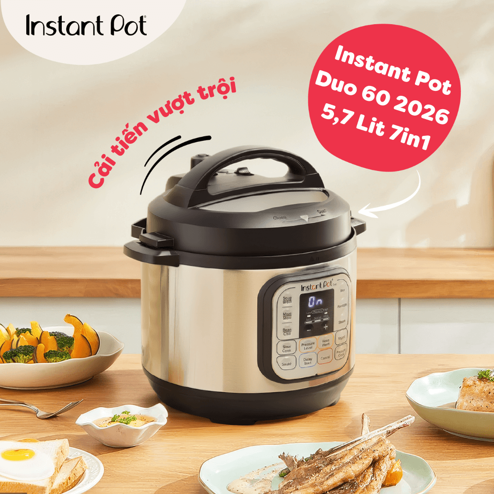 Nồi áp suất điện đa năng Instant Pot Duo 7-in-1 5.7L