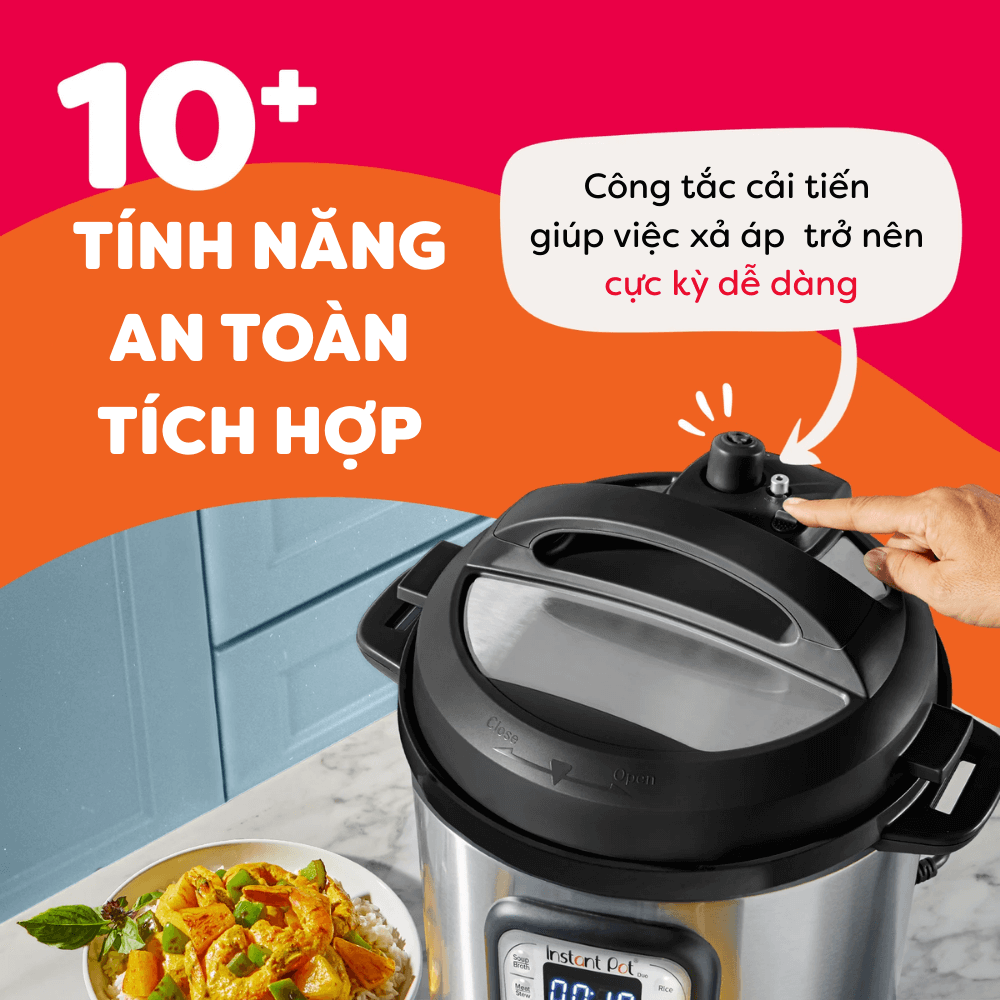 Nồi áp suất điện đa năng Instant Pot Duo 7-in-1 5.7L