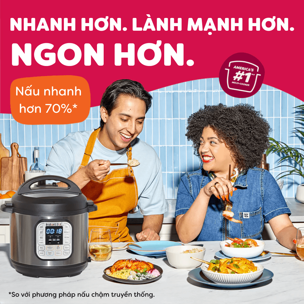 Nồi áp suất điện đa năng Instant Pot Duo 7-in-1 5.7L