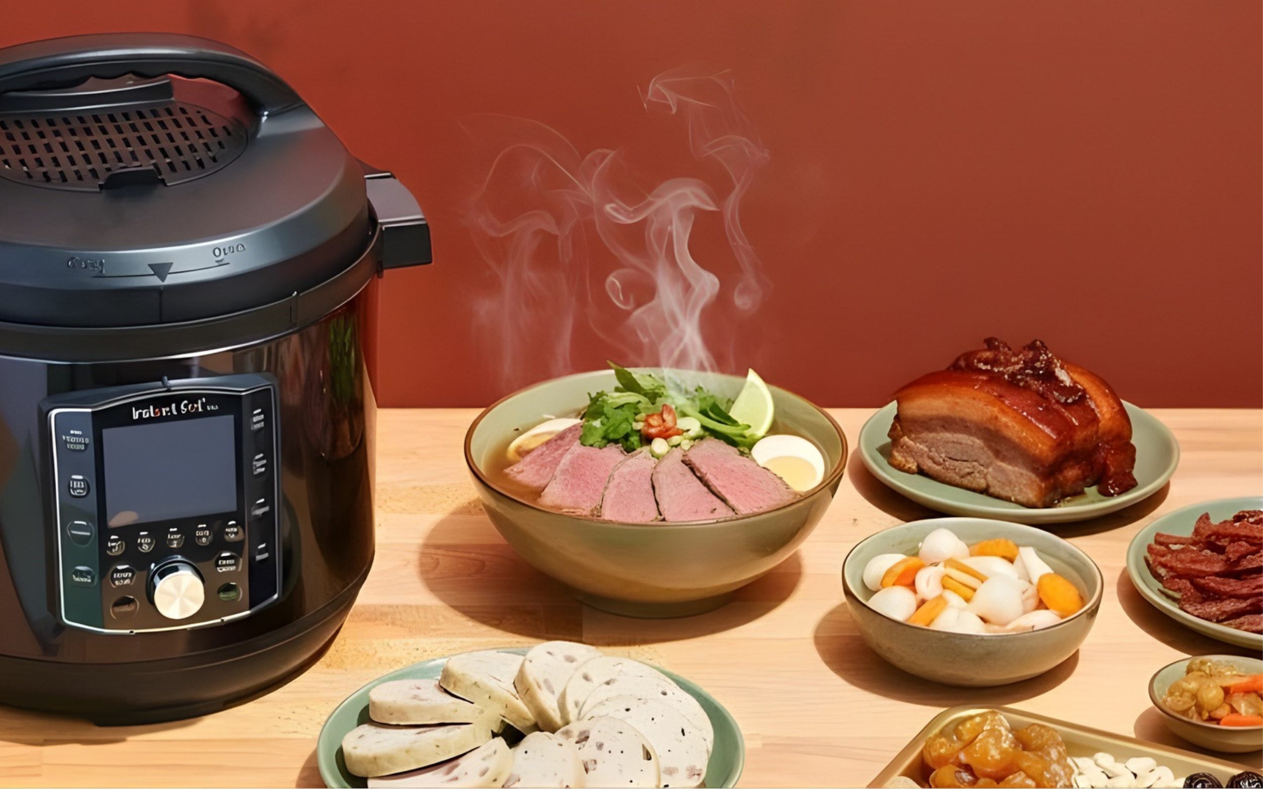 Nấu mâm cơm Việt dễ dàng với nồi Instant Pot