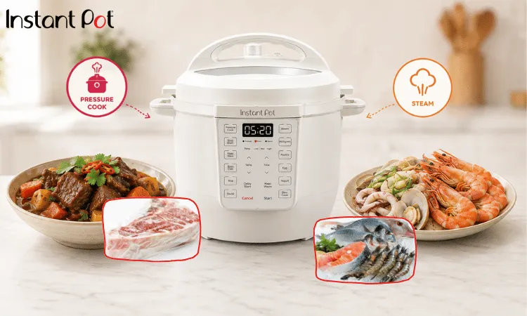 Mẹo rã đông bằng Instant Pot 3